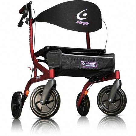 Airgo® eXcursion Rollator X18, Small Height - Cranberry