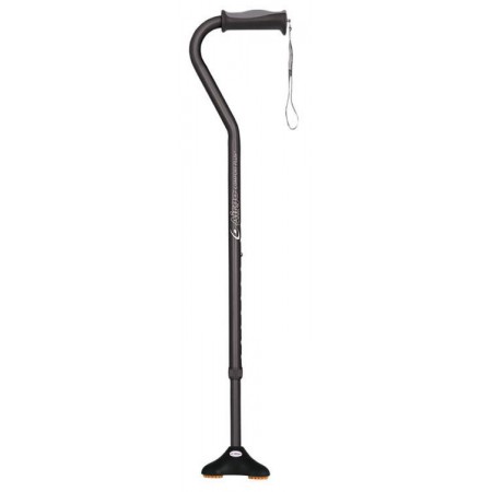 Airgo Comfort-Plus Cane With MiniQuad ultra-stable tip - Black