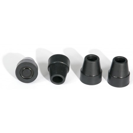 Small Rubber Quad Tips - To Fit Quad Canes