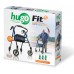 Hugo® Fit Rolling walker with a seat - Pacific Blue