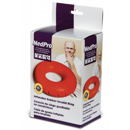 MedPro® Inflatable Rubber Invalid Ring (40.6 cm Diameter)