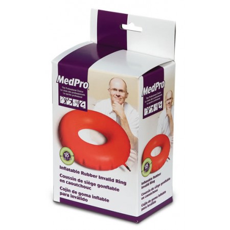 MedPro® Inflatable Rubber Invalid Ring (45.7cm Diameter)