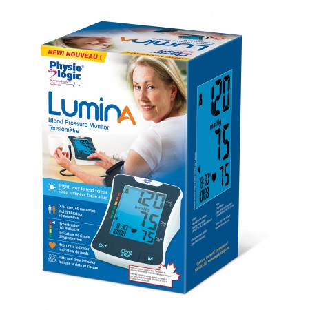 Physio Logic LuminaA Blood Pressure Monitor with Universal SizeArm Cuff