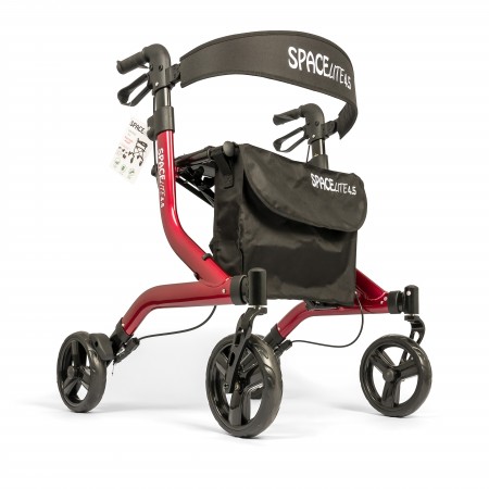 SPACElite4.5 Supa-light-weight Rollator Red