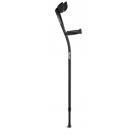 TrustCare® Let'sTwist Again Crutches, Pair - Black