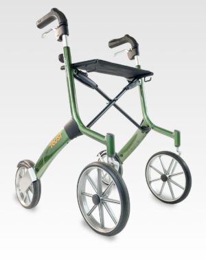 TrustCare® Let’sGo Out Rollator - Green (With Backrest & Bag)